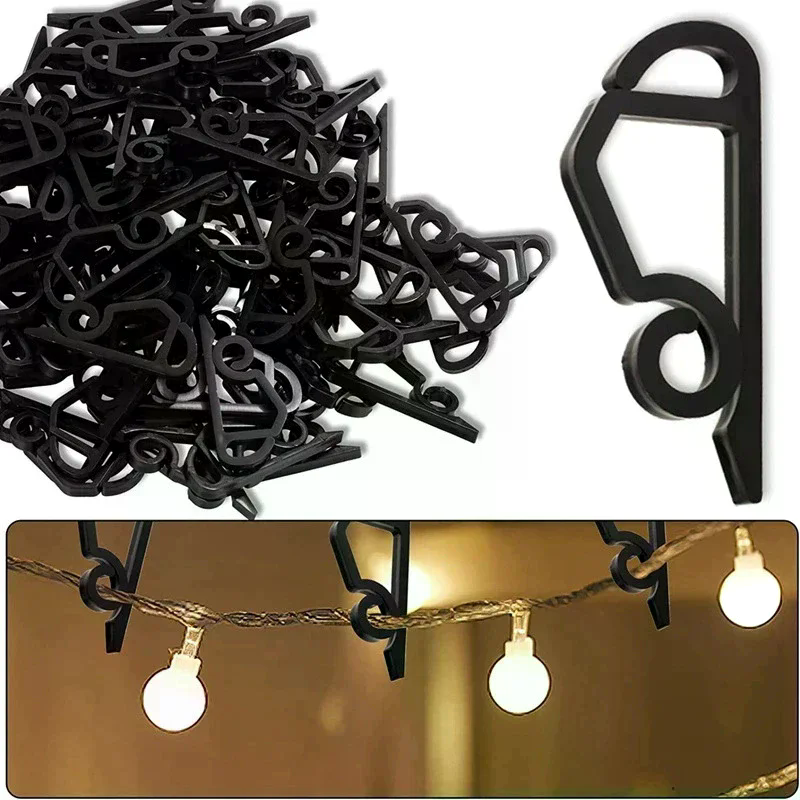Christmas Lights Outdoor - Outdoor Gutter Hooks Christmas Light Clip