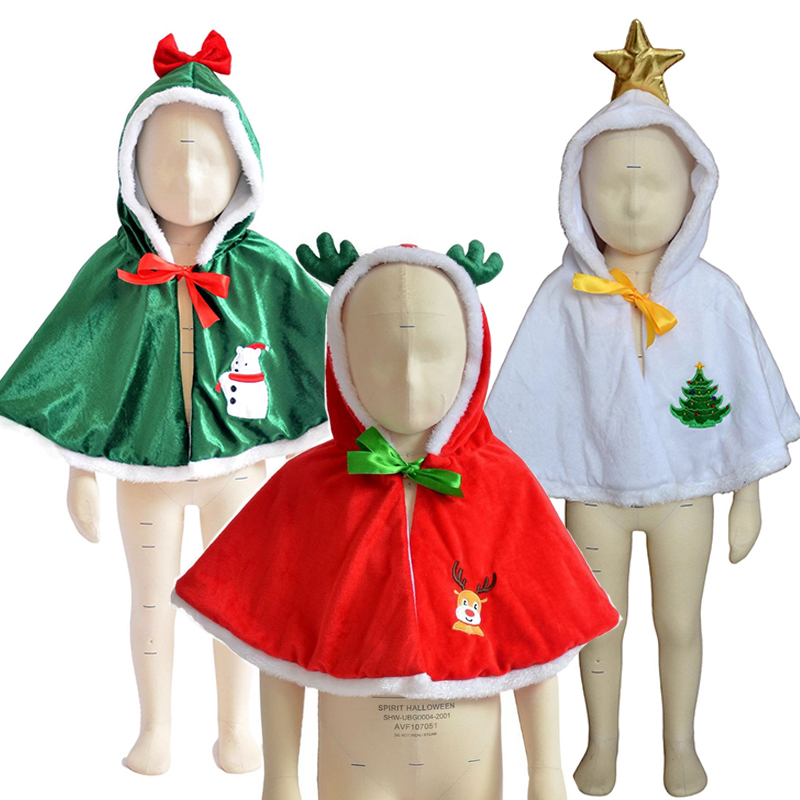 Green Elf Christmas Hooded Pon - Elf Costume Christmas のレビューと価格