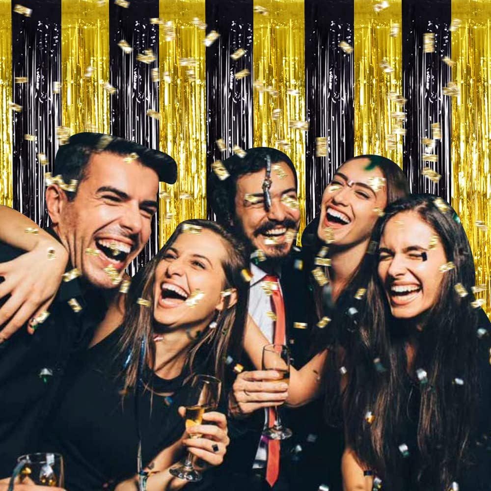 Party Backdrop Fringe Tinsel C - Tinsel Garland Decoration のレビューと価格