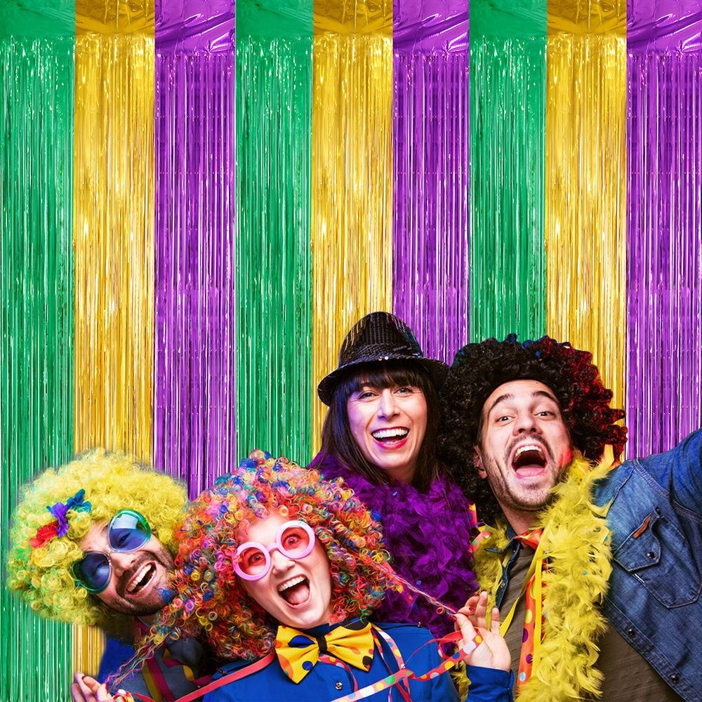 Party Backdrop Fringe Tinsel C - Tinsel Garland Decoration のレビューと価格
