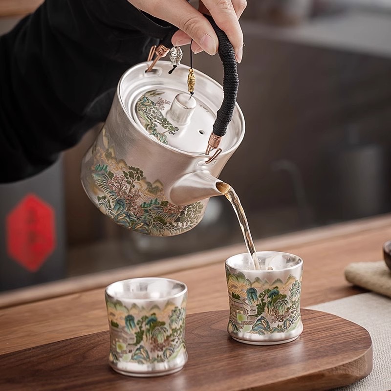 YFY Liu Yin one pot two cups p - Gift Box Wrap Set のレビューと価格