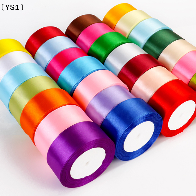 〔YS1〕4cm 25 Yards Satin Ribbon - Ribbon Bow Gift のレビューと価格