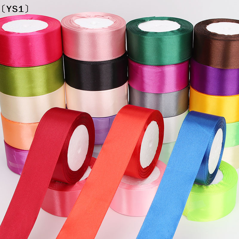 〔YS1〕4cm 25 Yards Satin Ribbon - Ribbon Bow Gift のレビューと価格