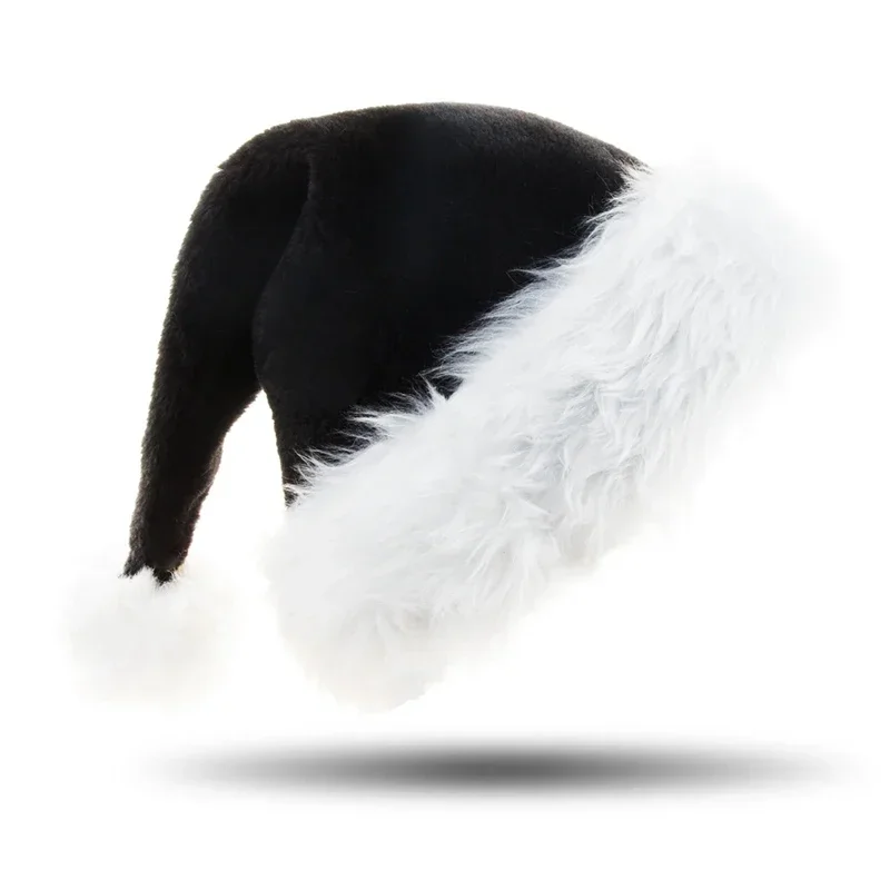 Unisex Xmas Black Plush Christ - Santa Hat Plush のレビューと価格