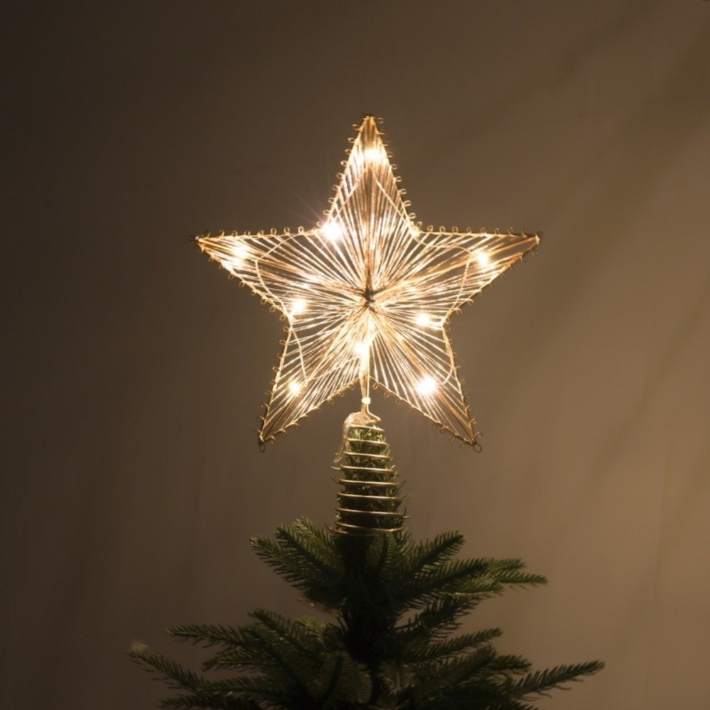3D Glitter Star Christmas Tree - Star Tree Topper のレビューと価格