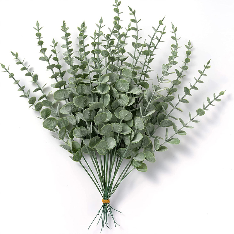 Artificial Eucalyptus Stems Le - Christmas Wreath Fake のレビューと価格