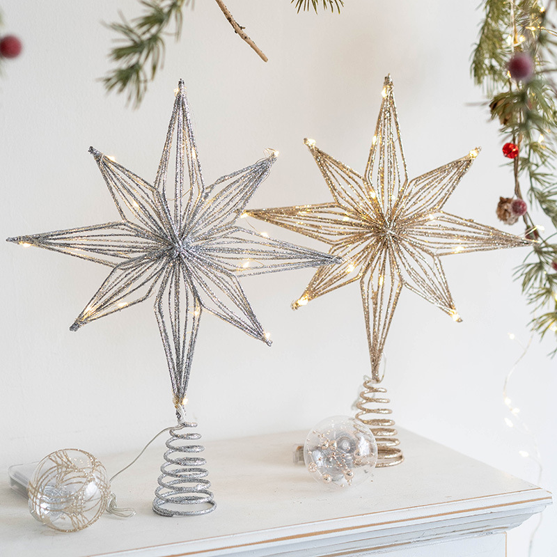 30cm Led Star Christmas Tree T - Star Tree Topper のレビューと価格