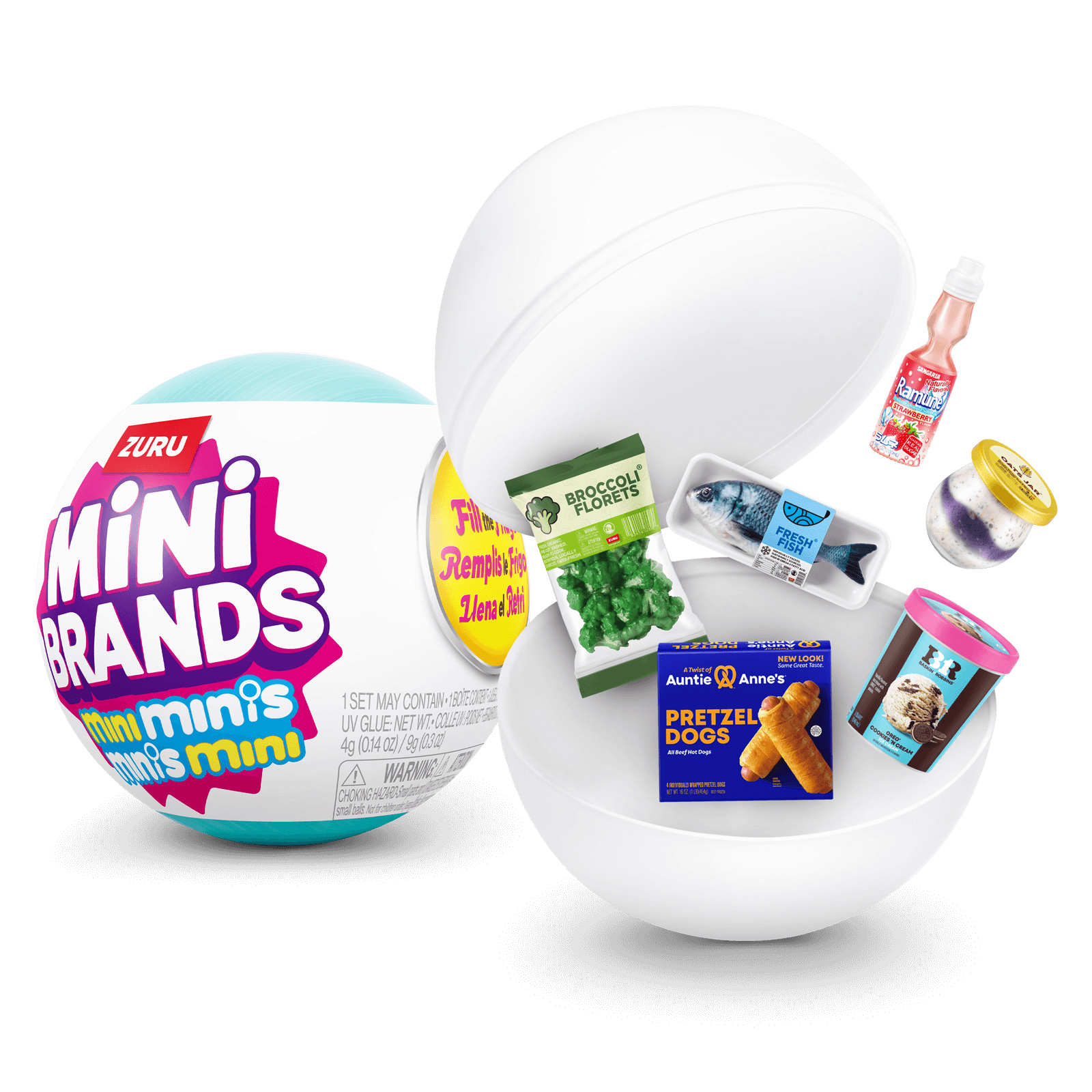 Mini Brands Fridge Mystery Bal - Ornament Ball Set のレビューと価格