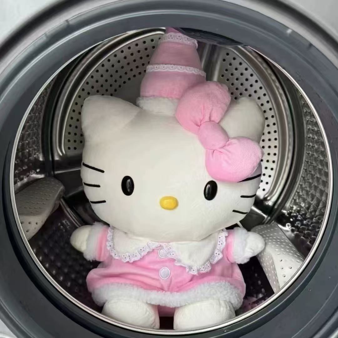 New Cute Kt Cat Plush Toy With - Santa Hat Plush のレビューと価格