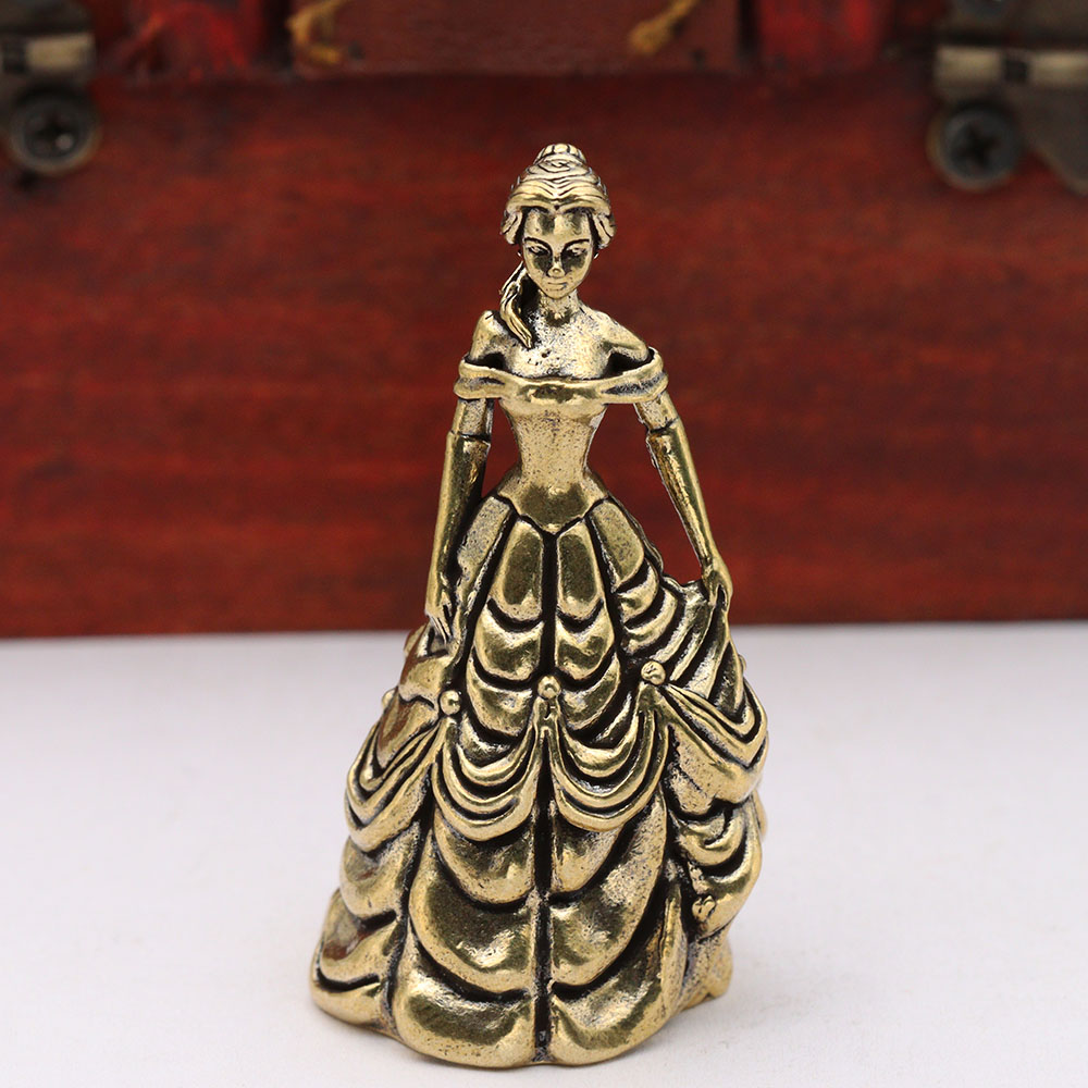 Brass Dress Princess Small Sta - Nutcracker Figurine のレビューと価格