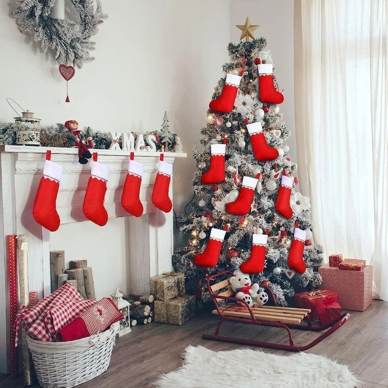 Holiday Christmas Stocking Fir - Christmas Stocking Hanging のレビューと価格