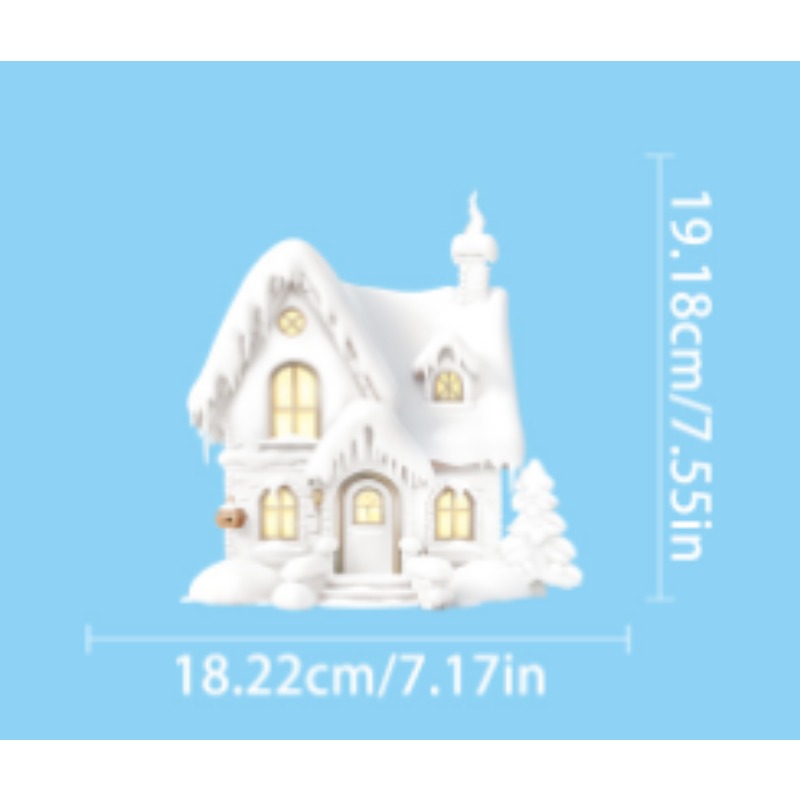 Snowman Snowflake Elk Christma - Snowflake Window Decal のレビューと価格