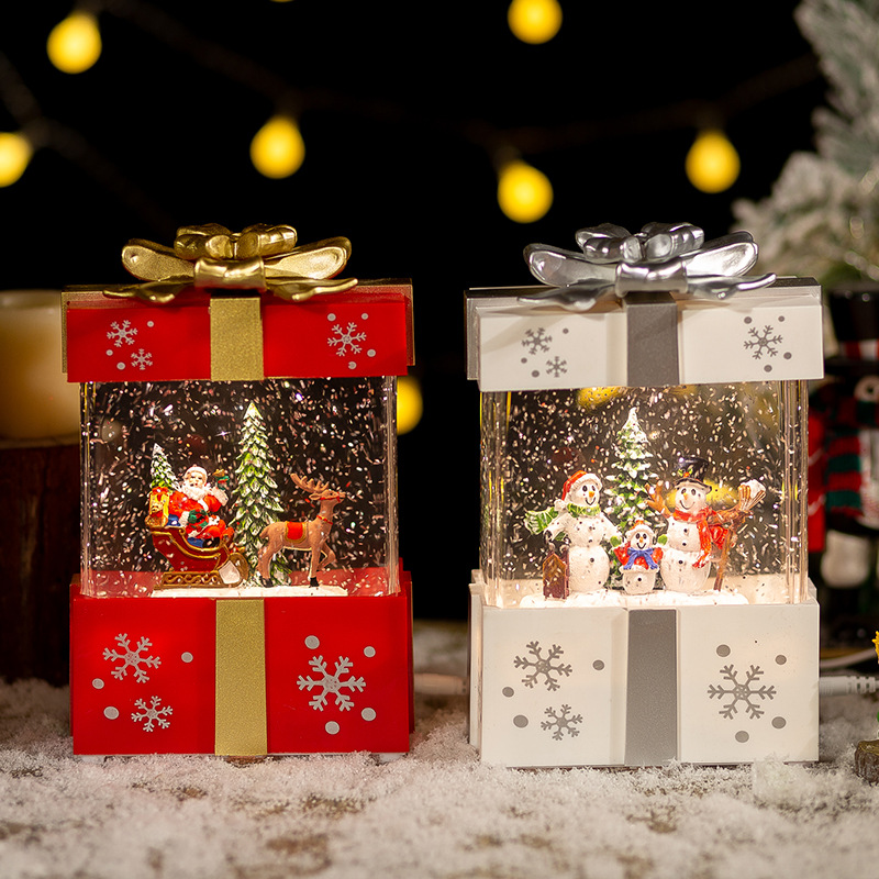 Automatic Snow Globe Music Box - Snow Globe Musical のレビューと価格