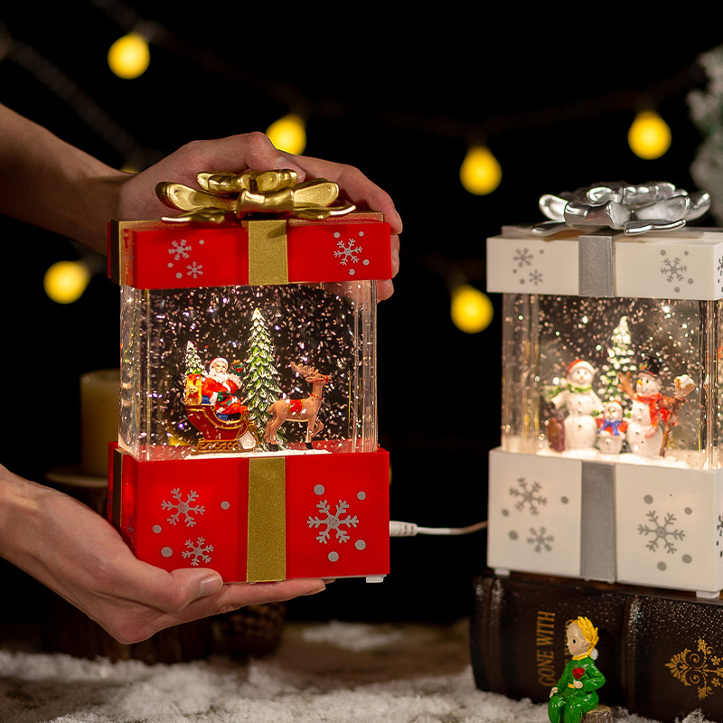 Automatic Snow Globe Music Box - Snow Globe Musical のレビューと価格