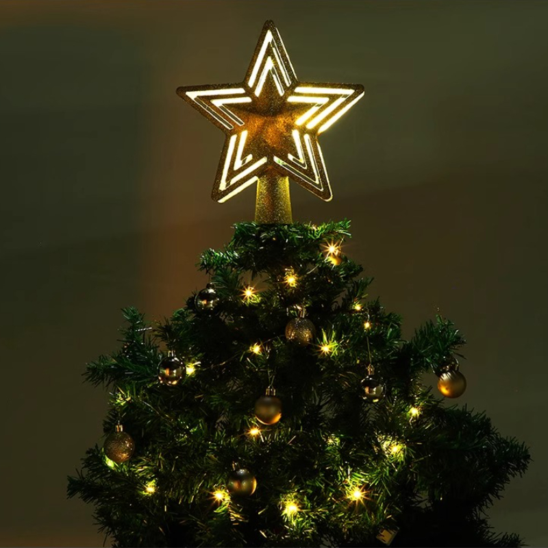 LED Projection Tree Topper Sta - Star Tree Topper のレビューと価格