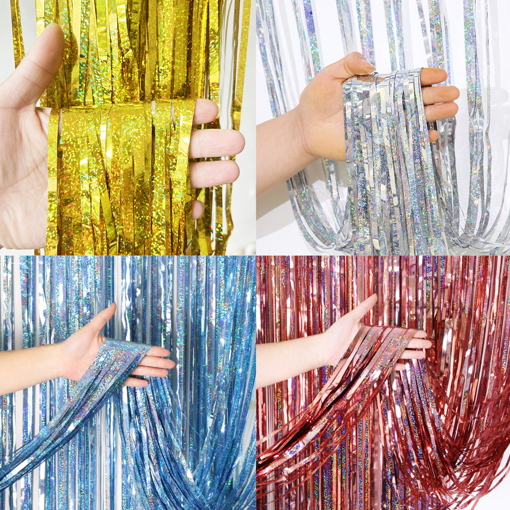 2M Glitter Pink Metallic Foil  - Tinsel Garland Decoration のレビューと価格