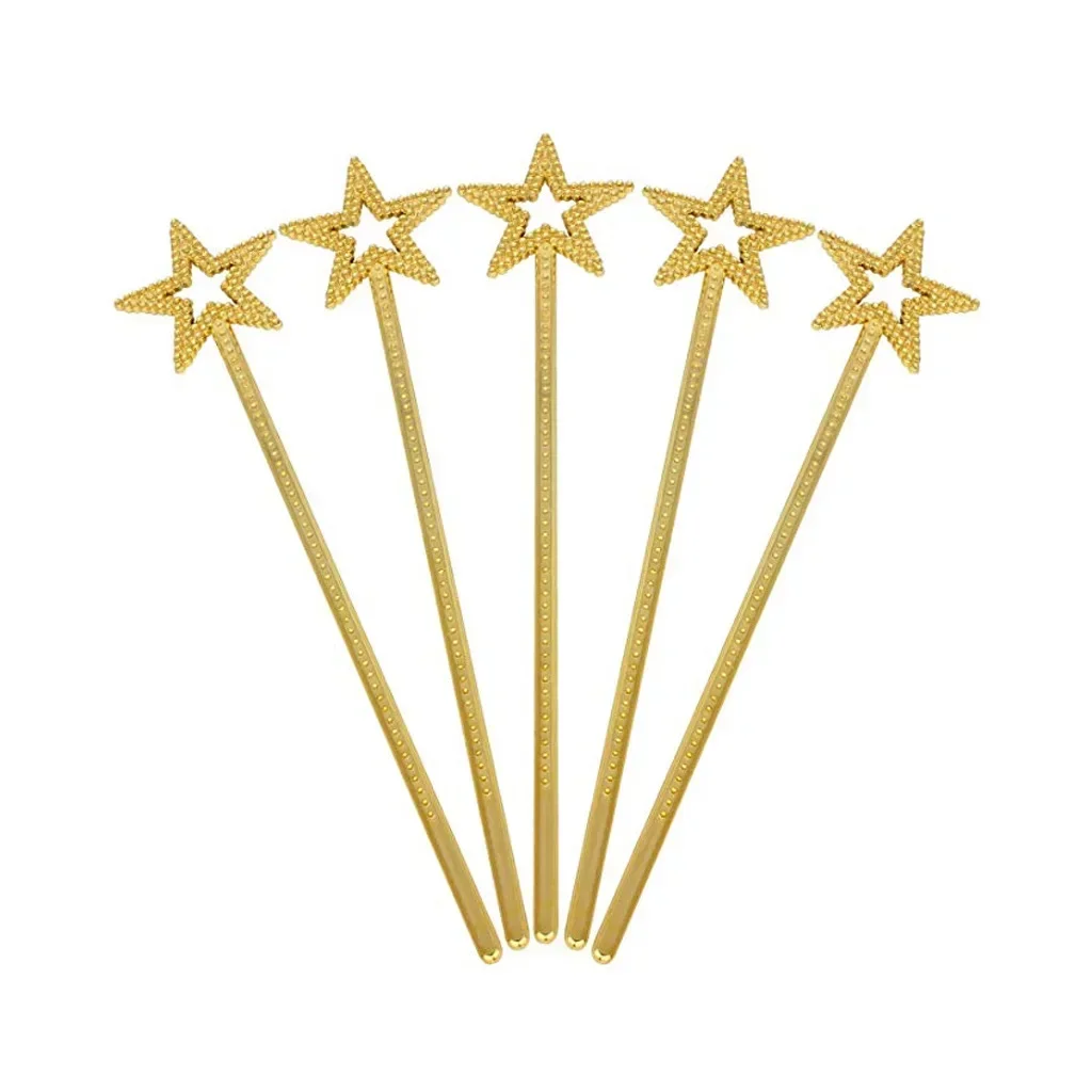 24pcs Silver Gold Fairy Rod St - Elf Costume Christmas のレビューと価格