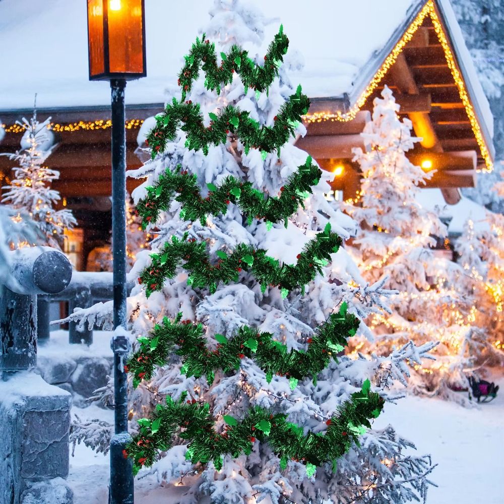 2PCS Reusable 2M Christmas Gar - Tinsel Garland Decoration のレビューと価格