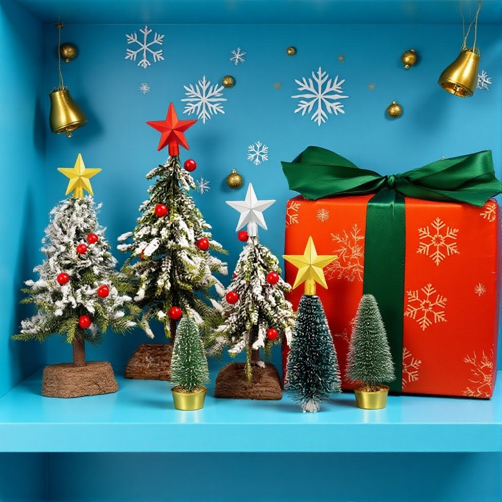 6cm Christmas Tree Topper Star - Star Tree Topper のレビューと価格