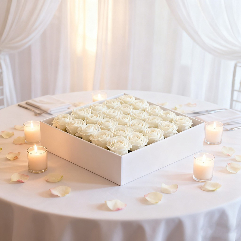 6cm White Artificial Rose Soap - Christmas Wreath Fake のレビューと価格