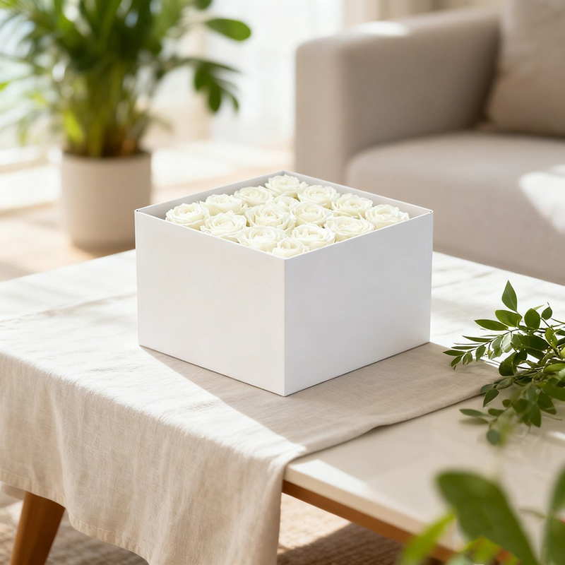 6cm White Artificial Rose Soap - Christmas Wreath Fake のレビューと価格