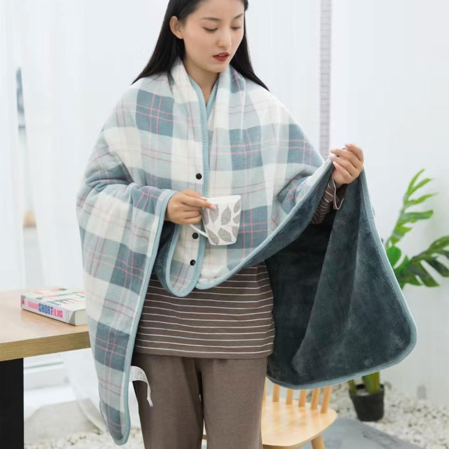 Wearable Blanket Throw Plush F - Christmas Throw Blanket のレビューと価格