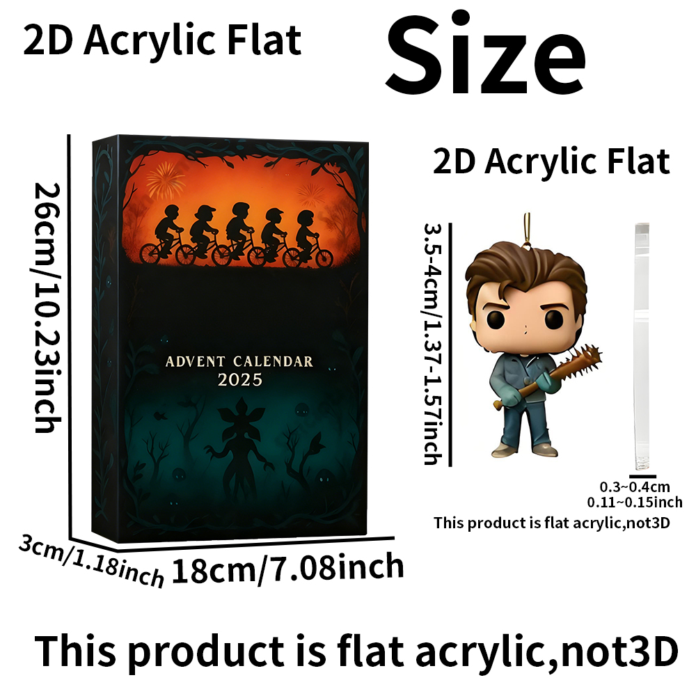 HOT Christmas 2d Acrylic Ornam - Advent Calendar Gift のレビューと価格