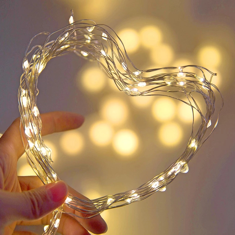 10M 5M 3M 2M Copper Wire LED T - Led Fairy String Lights のレビューと価格