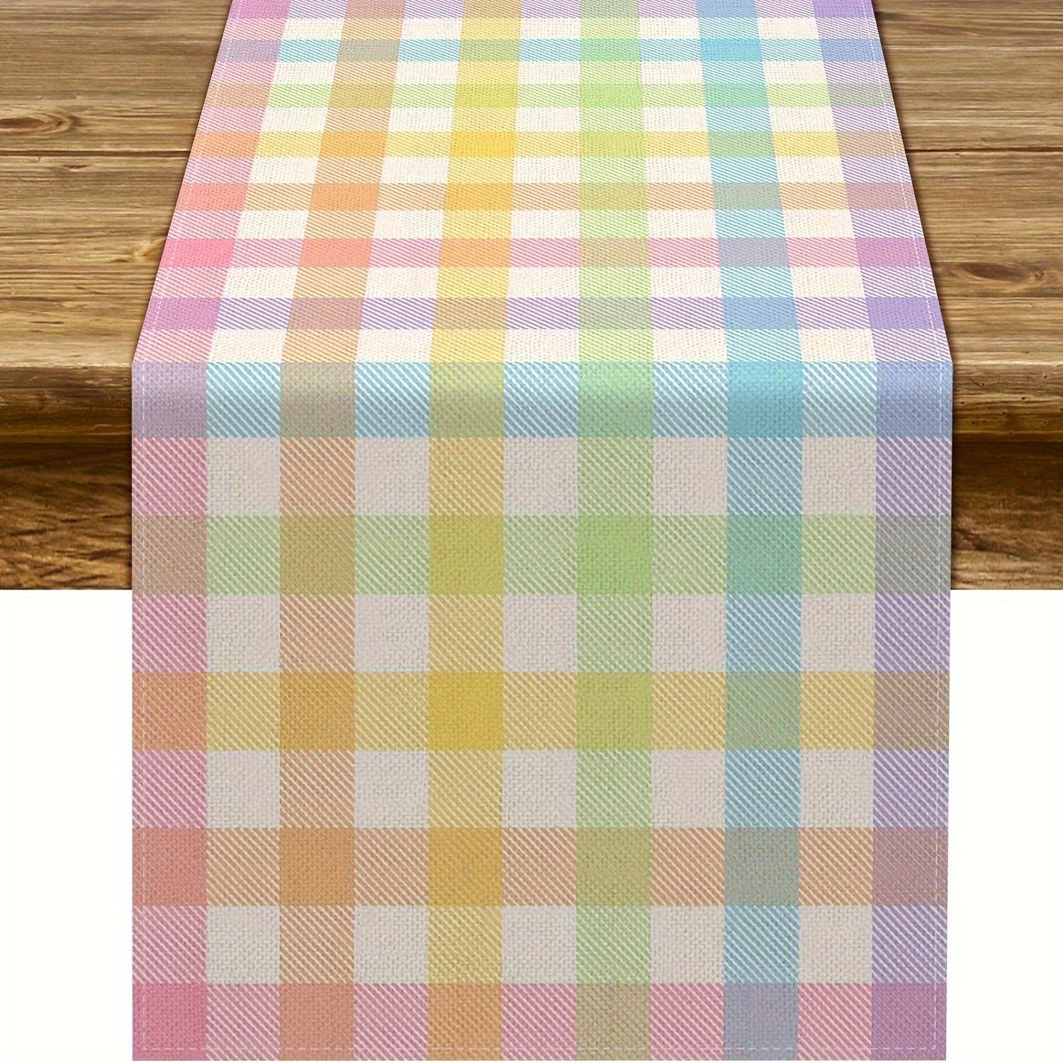 1pc Vibrant Buffalo Plaid Tabl - Christmas Throw Blanket のレビューと価格