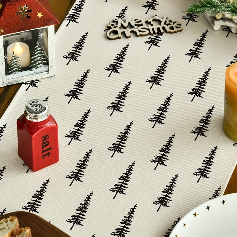 Simple Christmas Tree Table Ru - Christmas Table Runner のレビューと価格