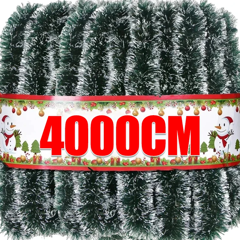 2/40m Christmas Tinsel Ribbons - Tinsel Garland Decoration のレビューと価格