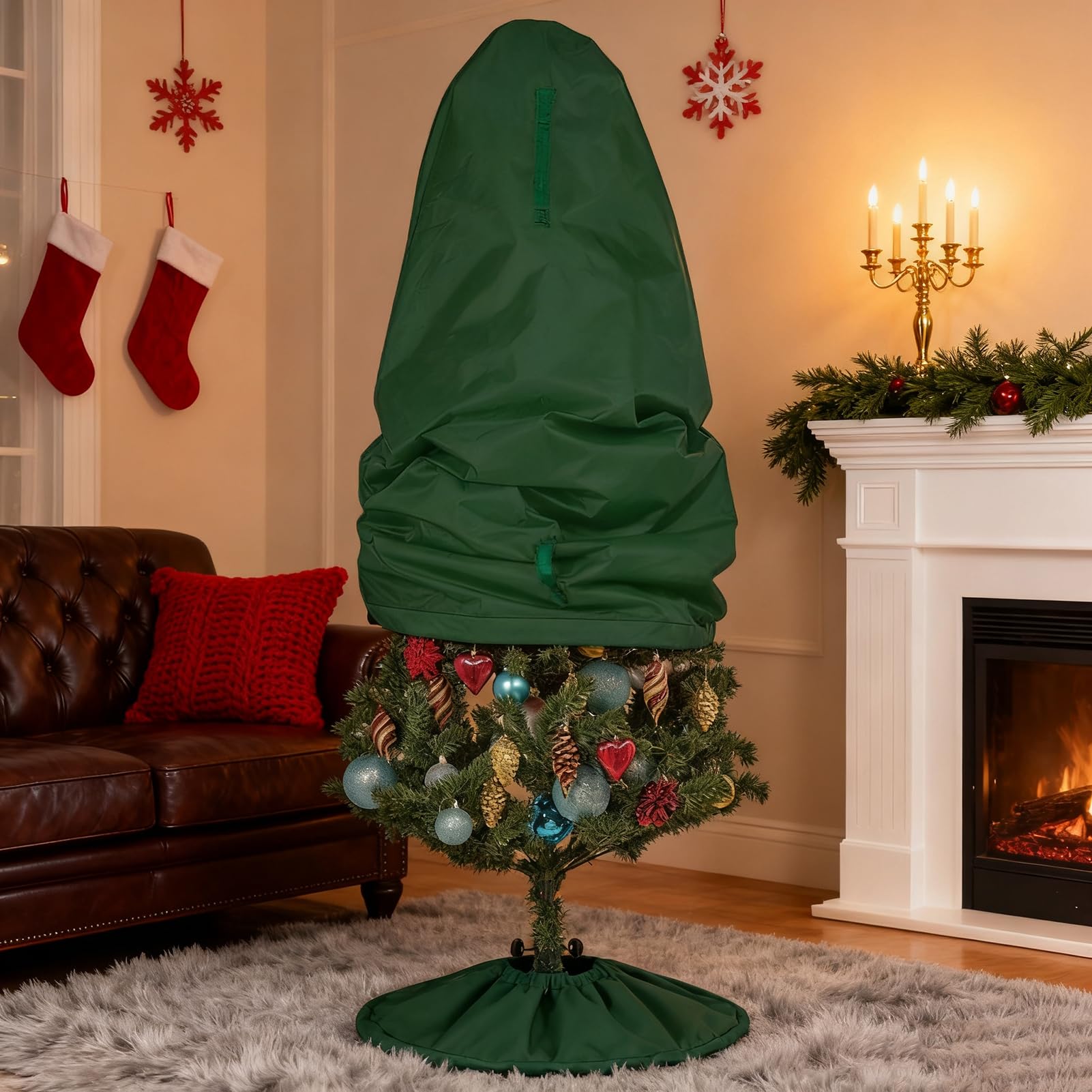 Upright Christmas Tree Storage - Christmas Tree Artificial のレビューと価格