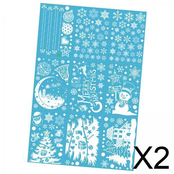 Christmas Decoration Window St - Snowflake Window Decal のレビューと価格