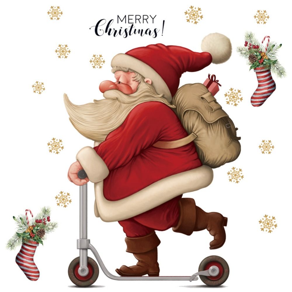 Funny PVC Christmas Window Gla - Snowflake Window Decal のレビューと価格