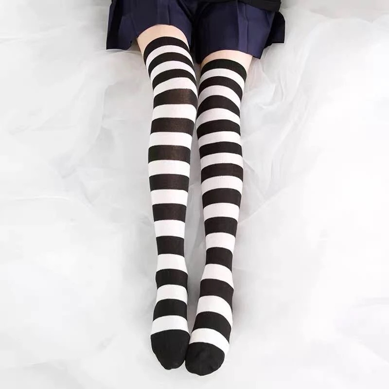 Cute Pink Blue Lolita Striped  - Christmas Stocking Hanging のレビューと価格