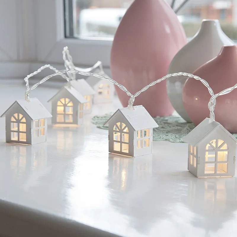 10 LED Christmas Tree House St - Led Fairy String Lights のレビューと価格