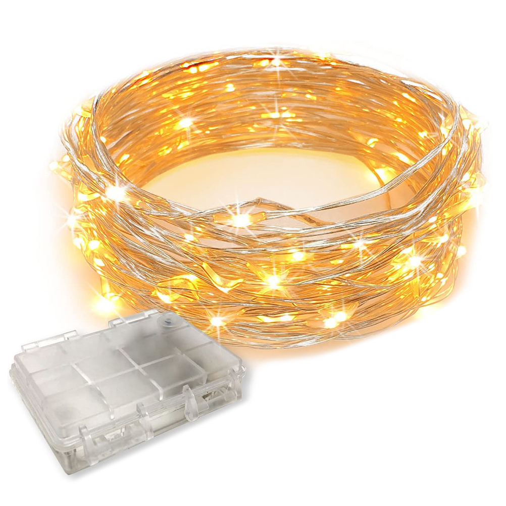 Copper Wire Lamp 10M LED Fairy - Led Fairy String Lights のレビューと価格