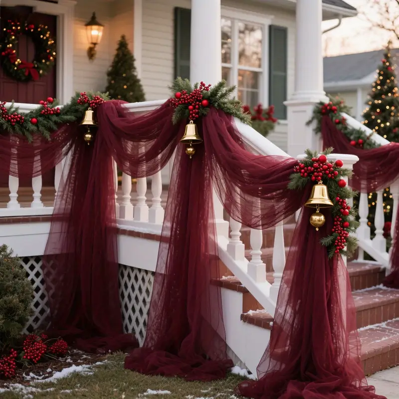 DIY Decoration Tulle Arch Drap - Christmas Table Runner のレビューと価格