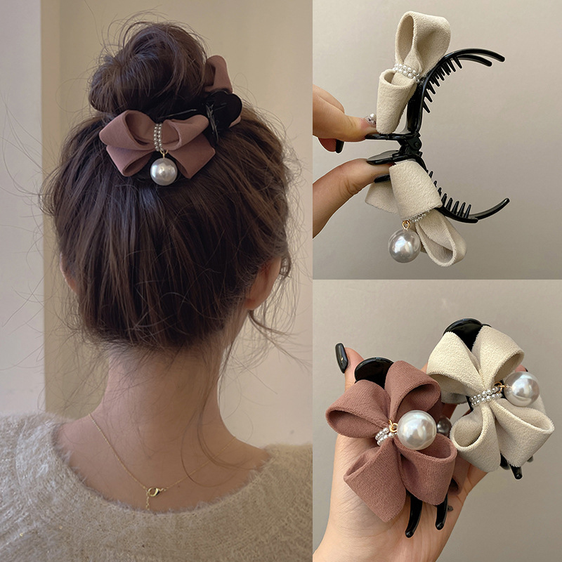 1PC Beautiful New Pearl Bow Ti - Ribbon Bow Gift のレビューと価格