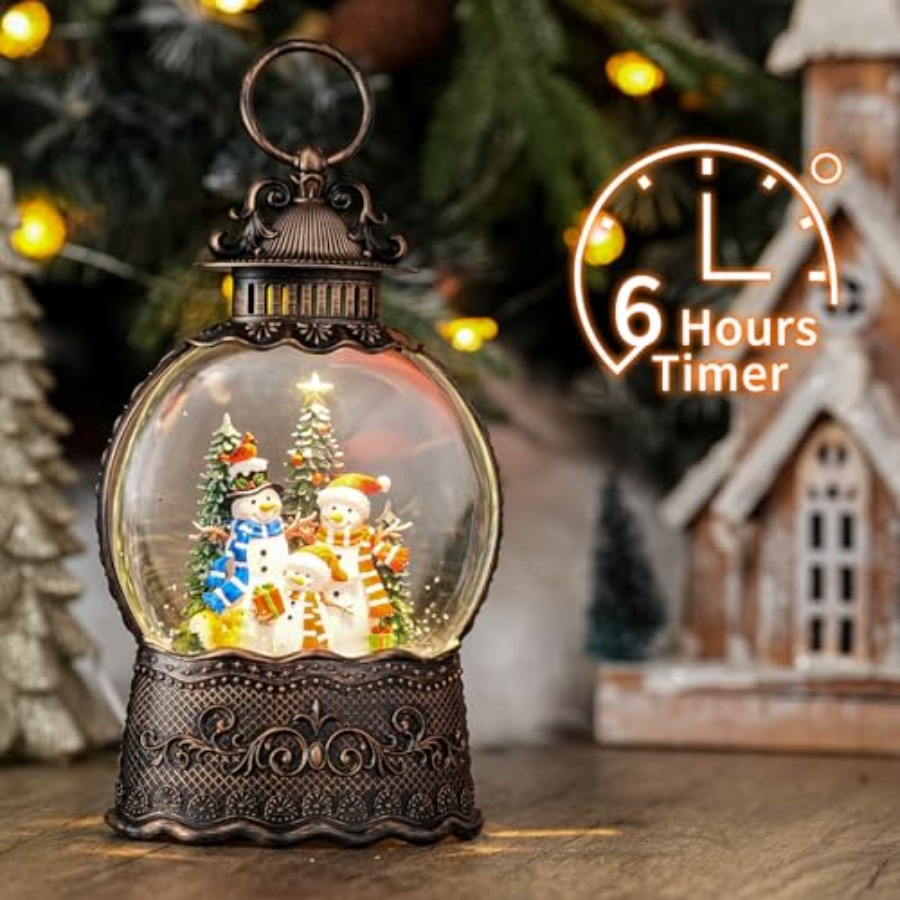 Snow Globe with, Light Up Chri - Snow Globe Musical のレビューと価格