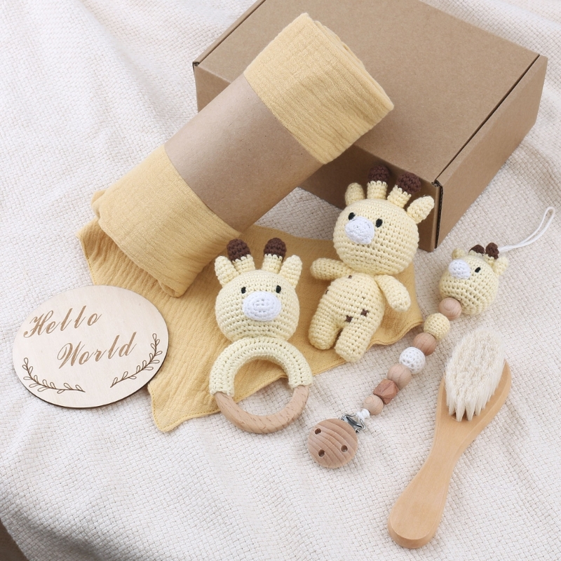 1 Set Baby Stuffed Animal Doll - Gift Box Wrap Set のレビューと価格