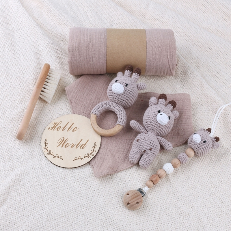 1 Set Baby Stuffed Animal Doll - Gift Box Wrap Set のレビューと価格