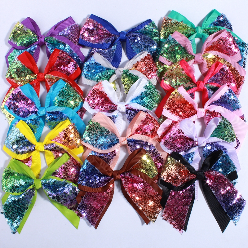 12CM Big Bling Sequins Grosgra - Ribbon Bow Gift のレビューと価格