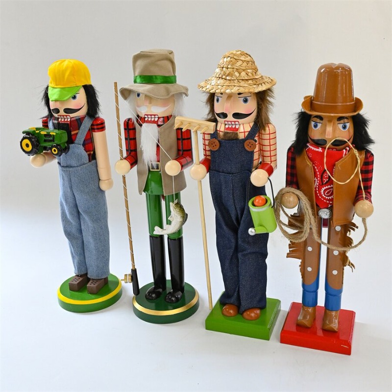 Wooden Nutcracker Soldiers Dri - Nutcracker Figurine のレビューと価格