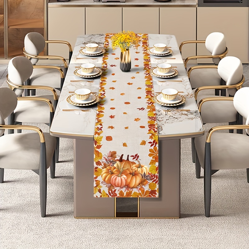 1pc Thanksgiving & Halloween T - Christmas Table Runner のレビューと価格