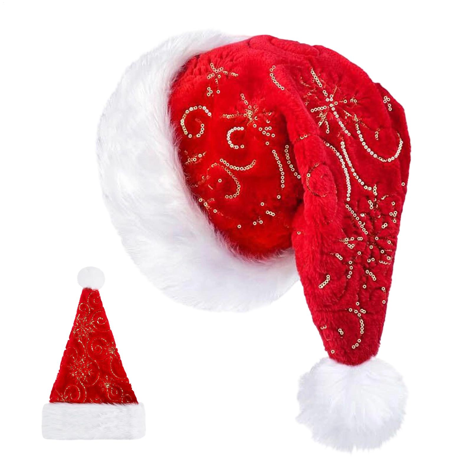 Plush Christmas Hat Portable W - Santa Hat Plush のレビューと価格