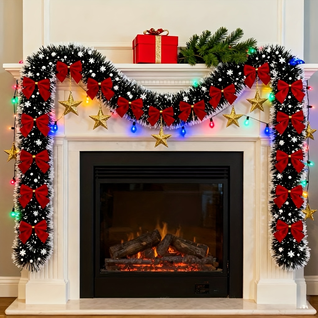 Artificial Christmas Garland X - Tinsel Garland Decoration のレビューと価格