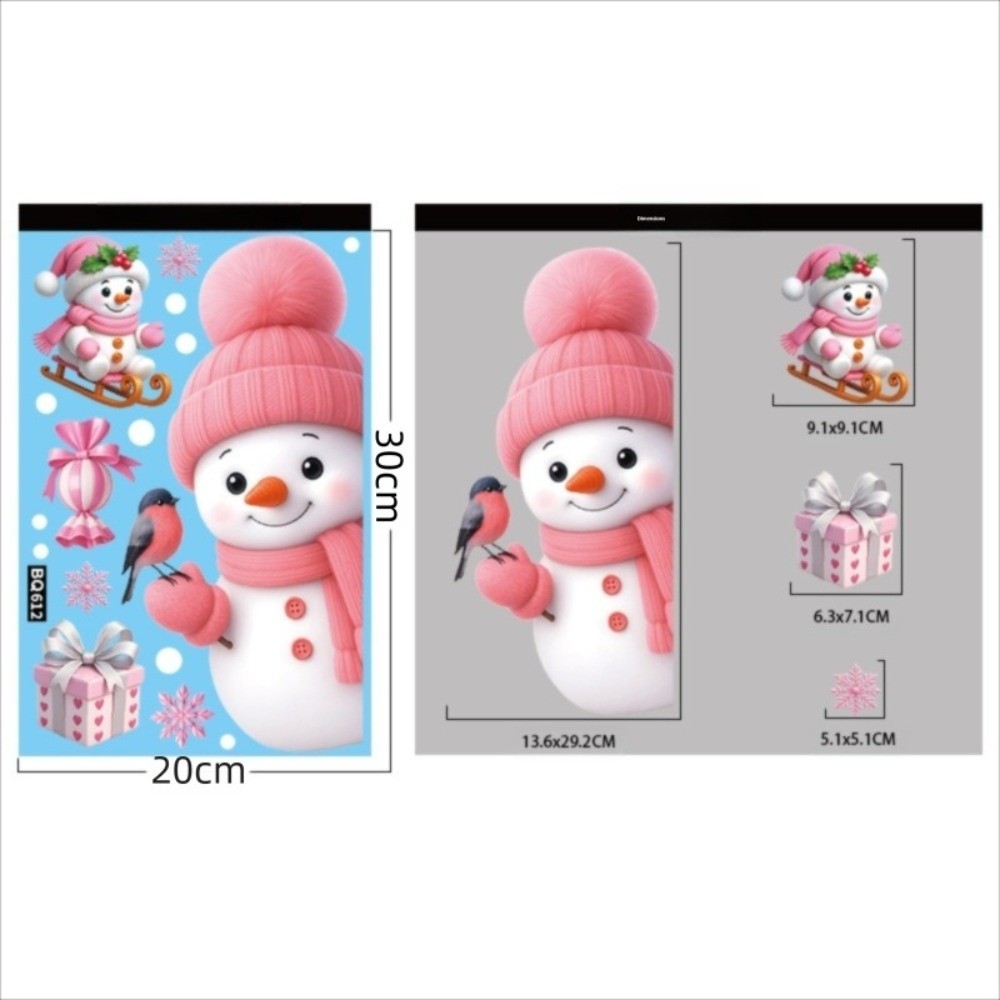 Removable PVC Window Stickers  - Snowflake Window Decal のレビューと価格