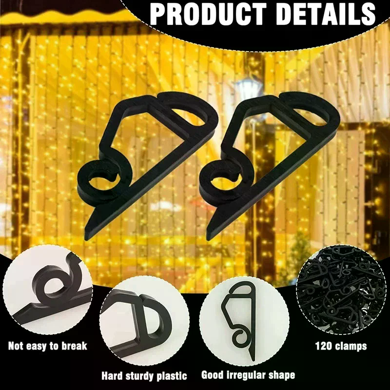 Outdoor Gutter Hooks Christmas - Christmas Lights Outdoor のレビューと価格