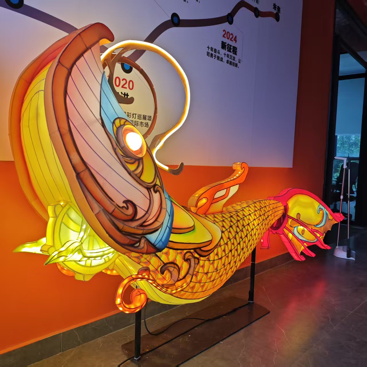 Large Traditional Chinese Anim - Christmas Lights Outdoor のレビューと価格